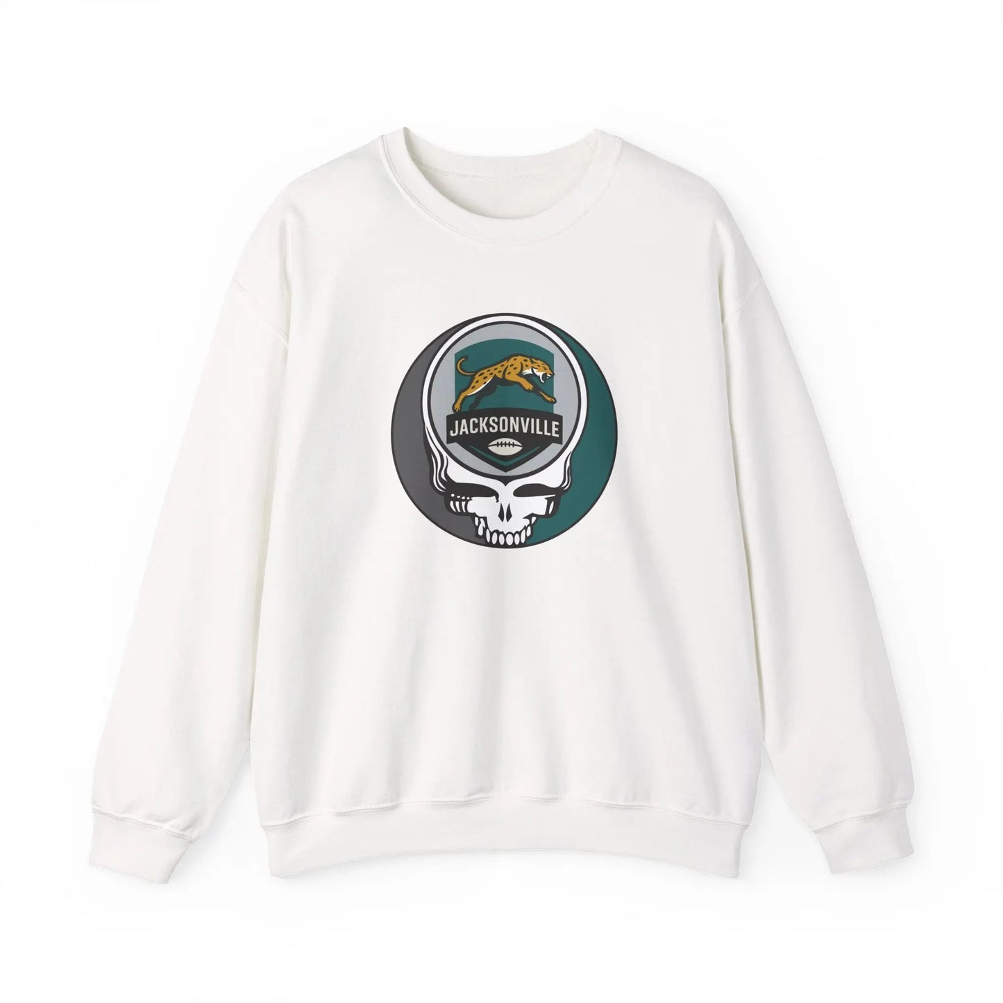 Grateful Dead Stealie Jacksonville Edition Crewneck Sweatshirt NFL