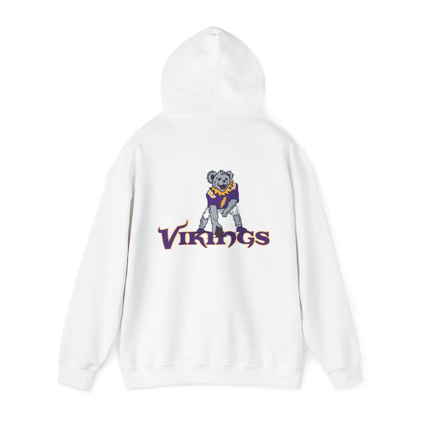 Minnesota Vikings Dancing Bear Two-Sided Unisex Hoodie The Gridiron Collection