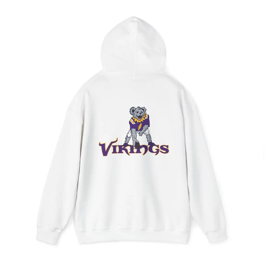 Minnesota Vikings Dancing Bear Two-Sided Unisex Hoodie The Gridiron Collection