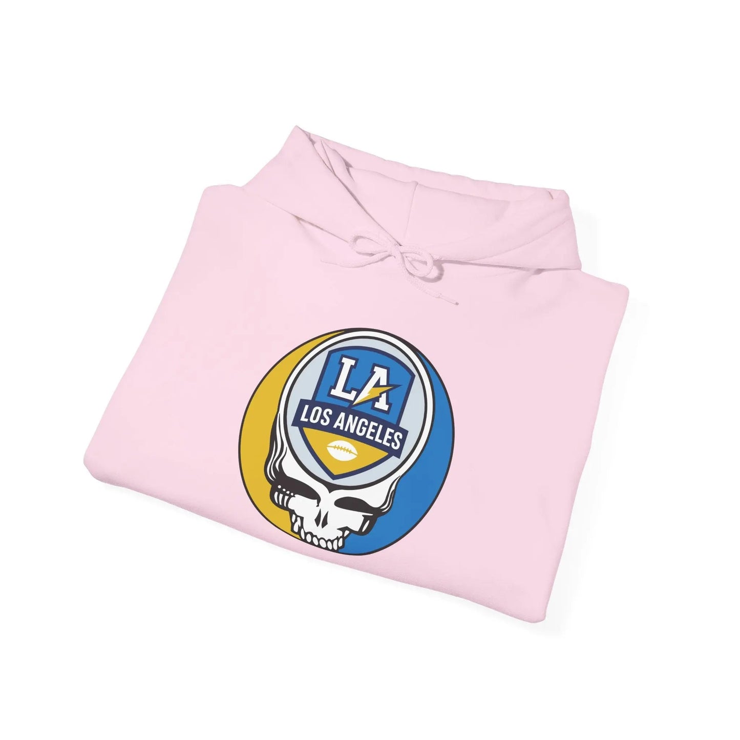 Los Angeles Chargers Stealie Grateful Dead Hooded Sweatshirt NFL The Gridiron Collection