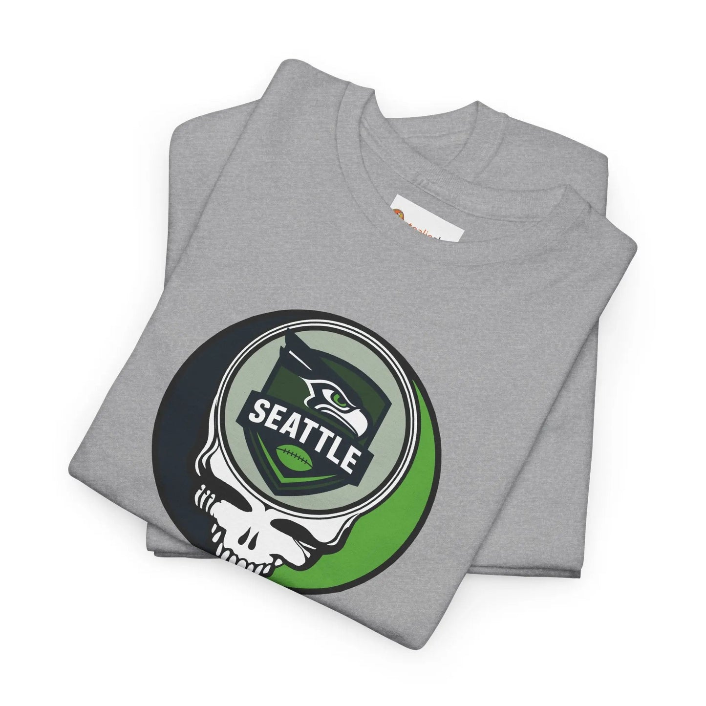 Seattle Seahawks Grateful Dead Steal Your Face T-Shirt NFL The Gridiron Collection