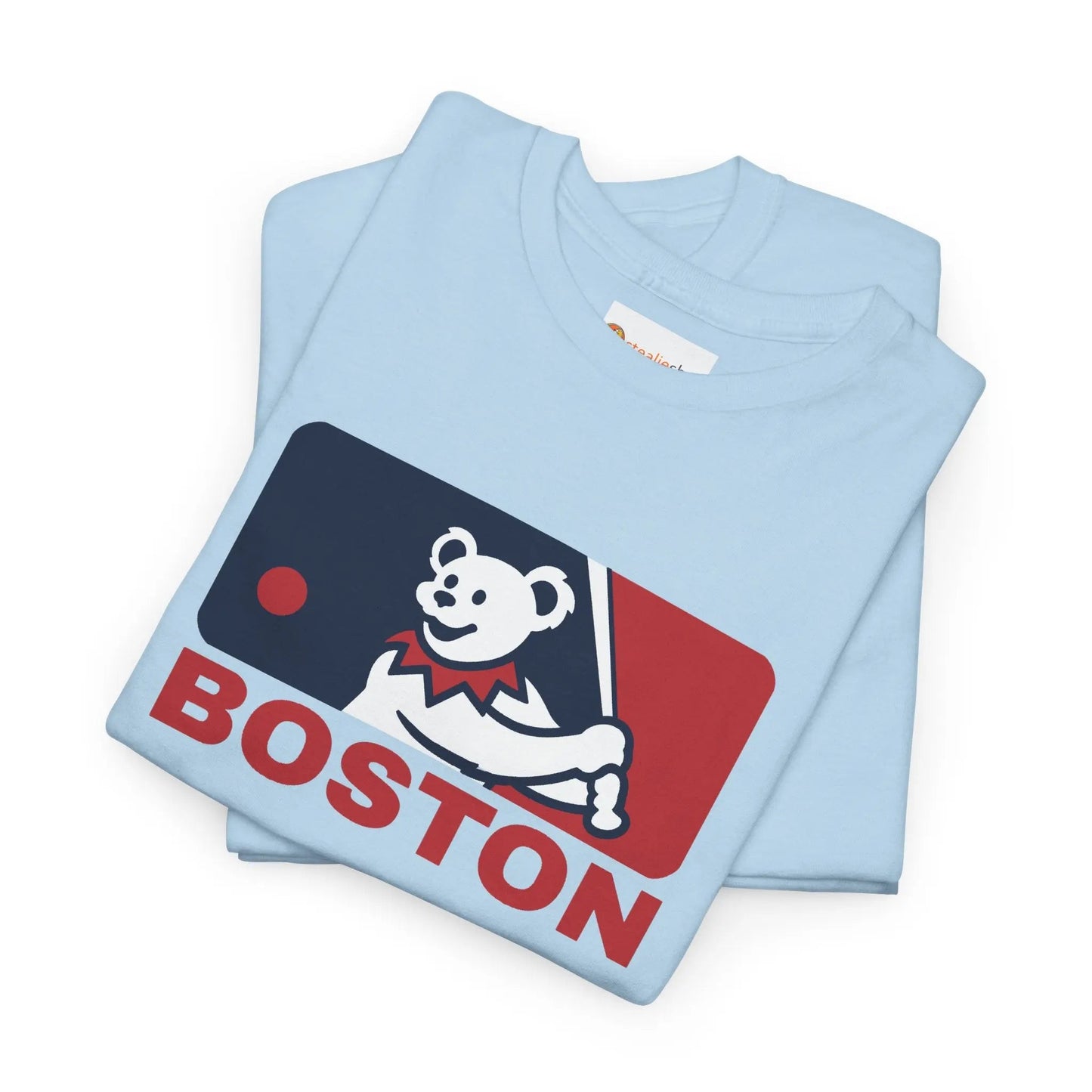 MLB Logo Red Sox Baseball Edition T-Shirt The Ballpark Collection