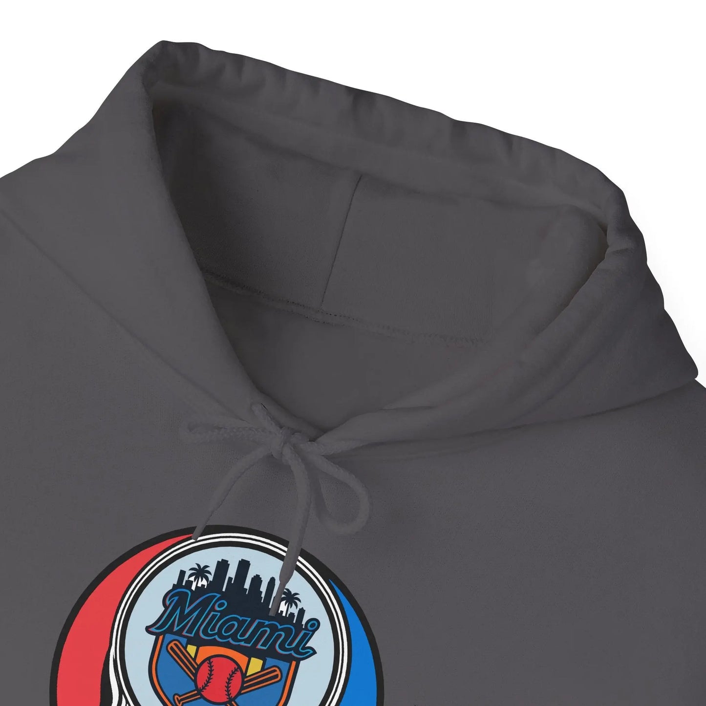 Miami Marlins Grateful Dead Unisex Heavy Blend Hoodie The Ballpark Collection