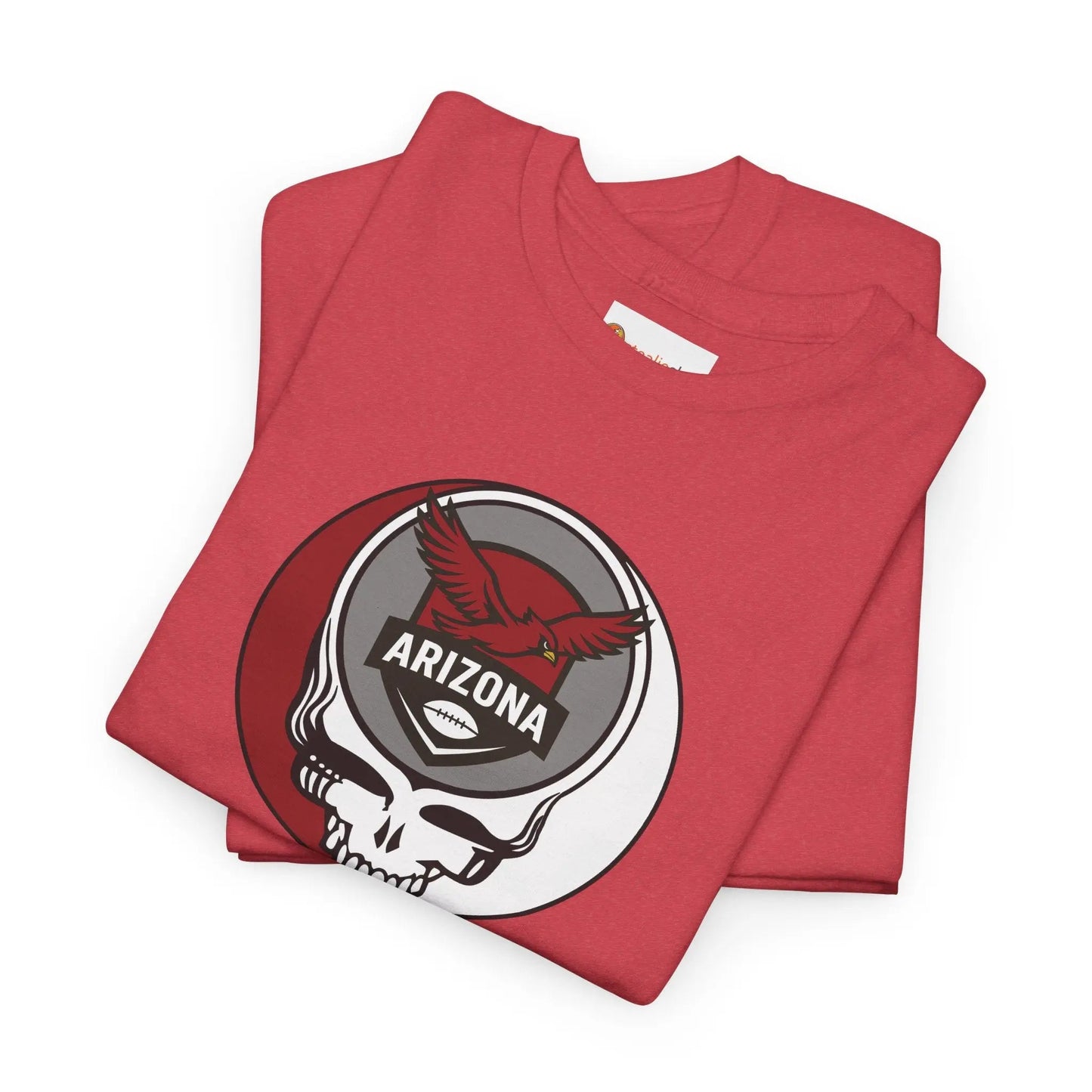 Arizona Cardinals Grateful Dead Steal Your Face T-Shirt NFL