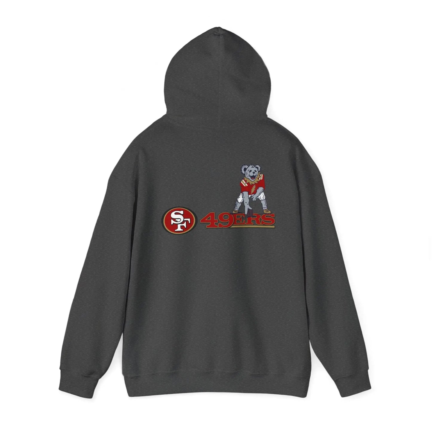 San Francisco 49ers Dancing Bear Unisex Two-Sided Hoodie The Gridiron Collection