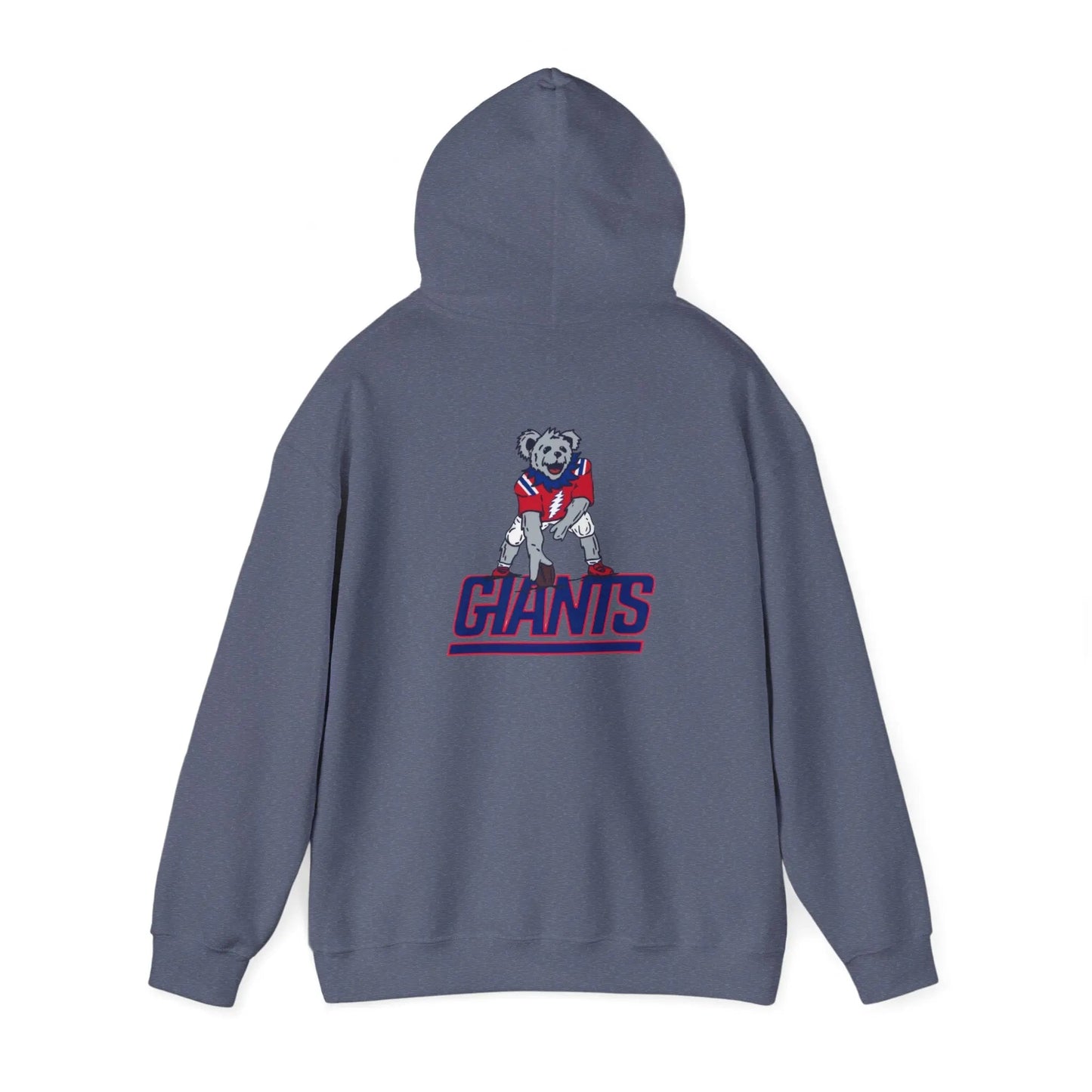New York Giants Dancing Bear Unisex Hoodie Two-Sided The Gridiron Collection