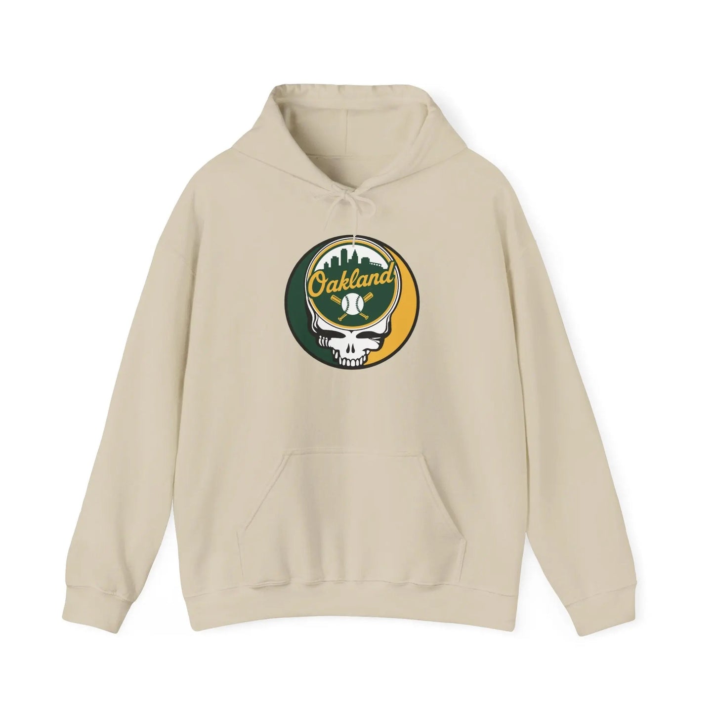 Grateful Dead Oakland Baseball Edition Unisex Heavy Blend Hoodie MLB