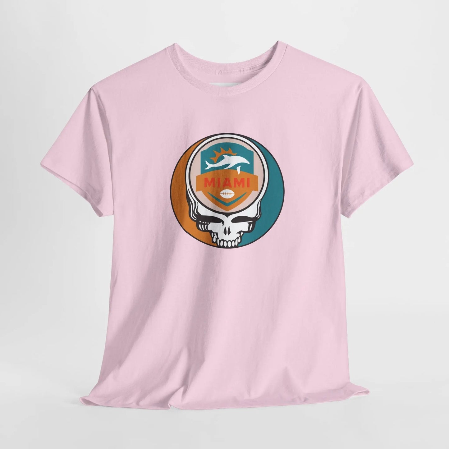 Miami Dolphins Steal Your Face Football Edition T-Shirt The Gridiron Collection