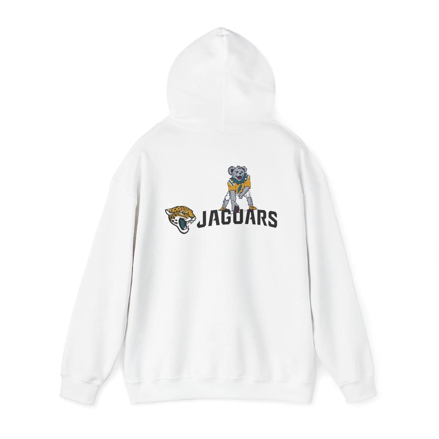 Jacksonville Jaguars Dancing Bear Unisex Hoodie Two-Sided The Gridiron Collection
