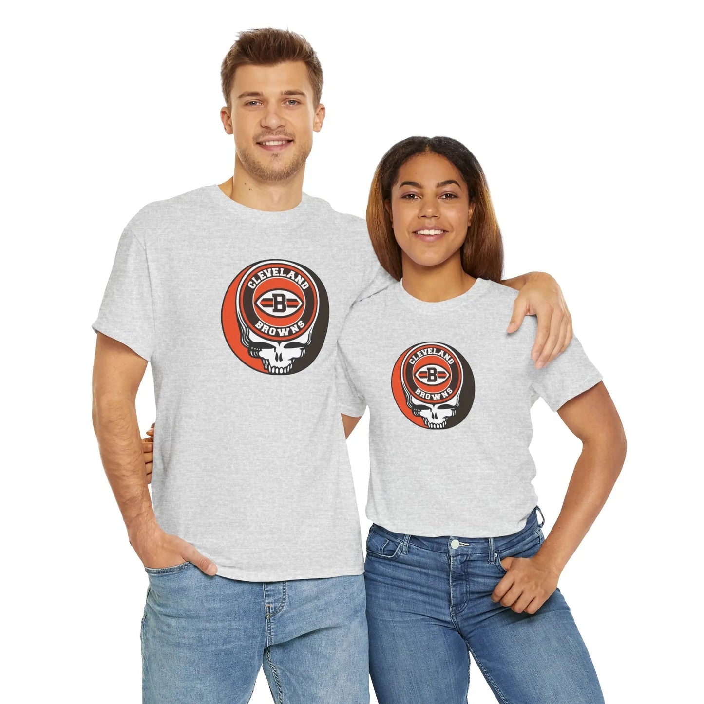 Cleveland Browns Grateful Dead Steal Your Face T-Shirt The Gridiron Collection