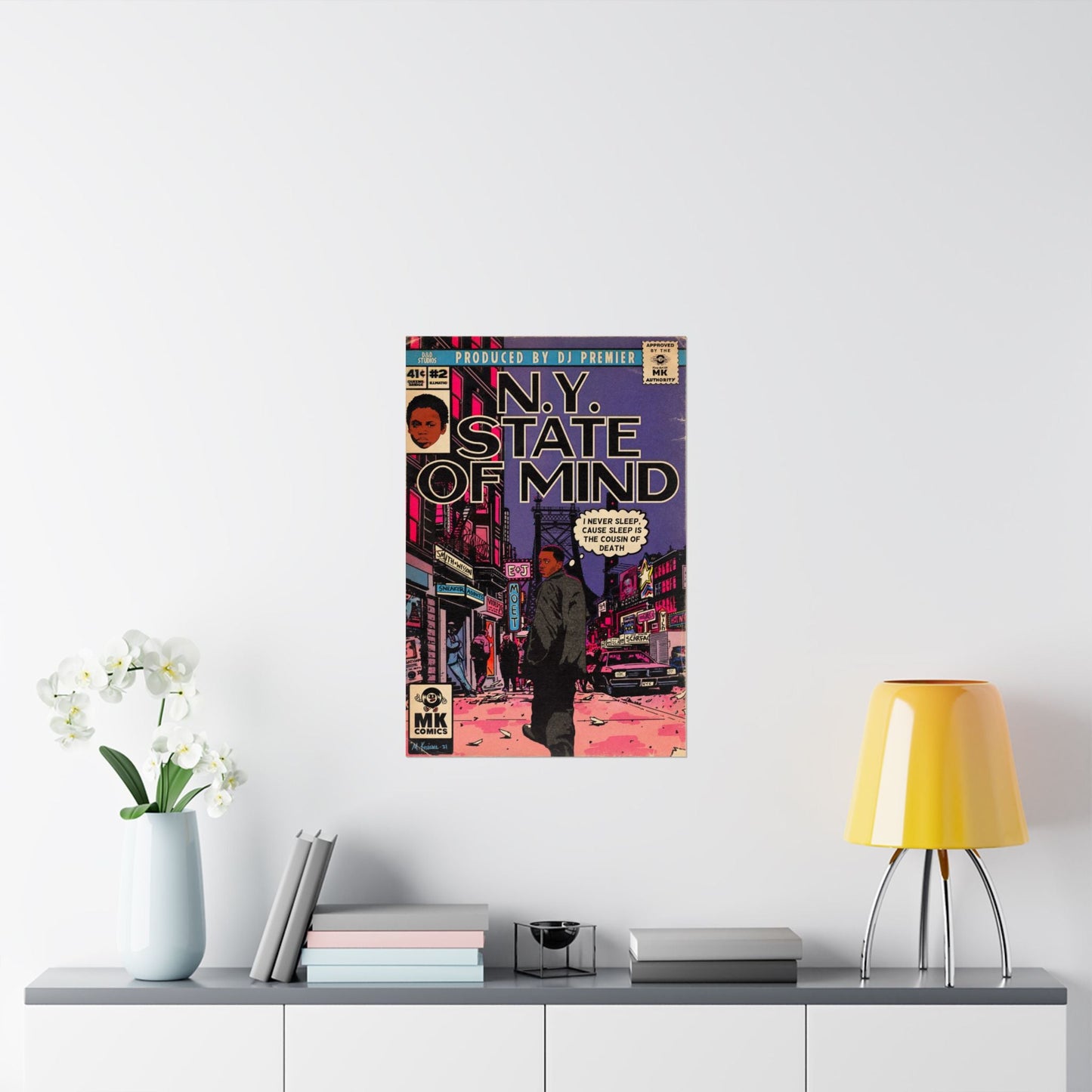 NY State Of Mind - Vertical Matte Poster