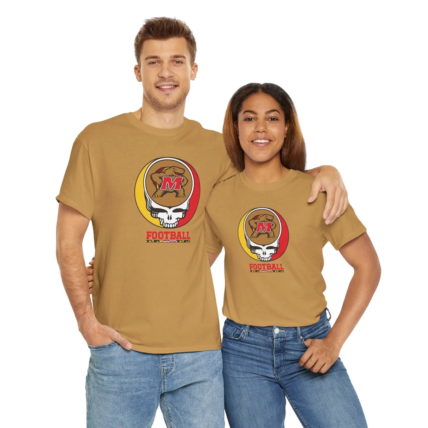 Maryland Terrapins Football Grateful Dead T-Shirt The Gridiron Collection