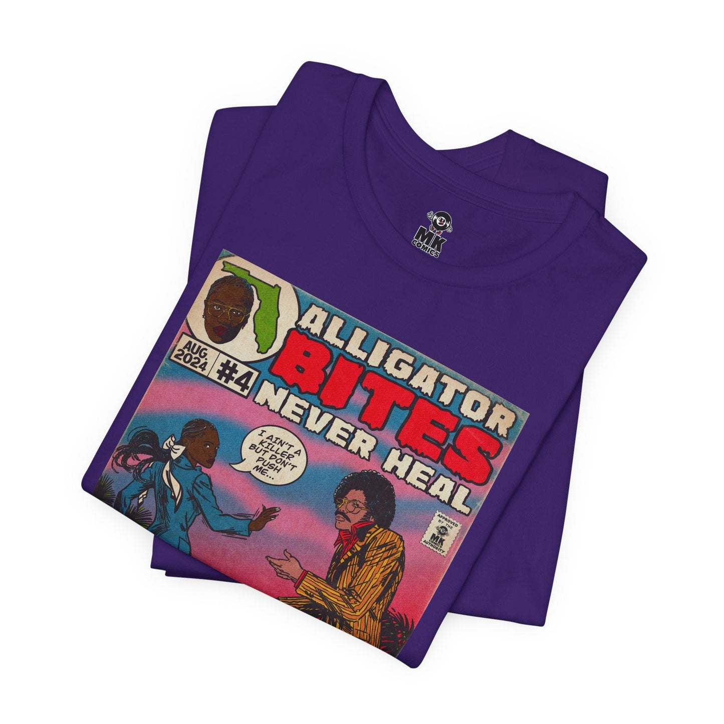 Denial is a River - Alligator Bites Unisex Jersey Short Sleeve Tee