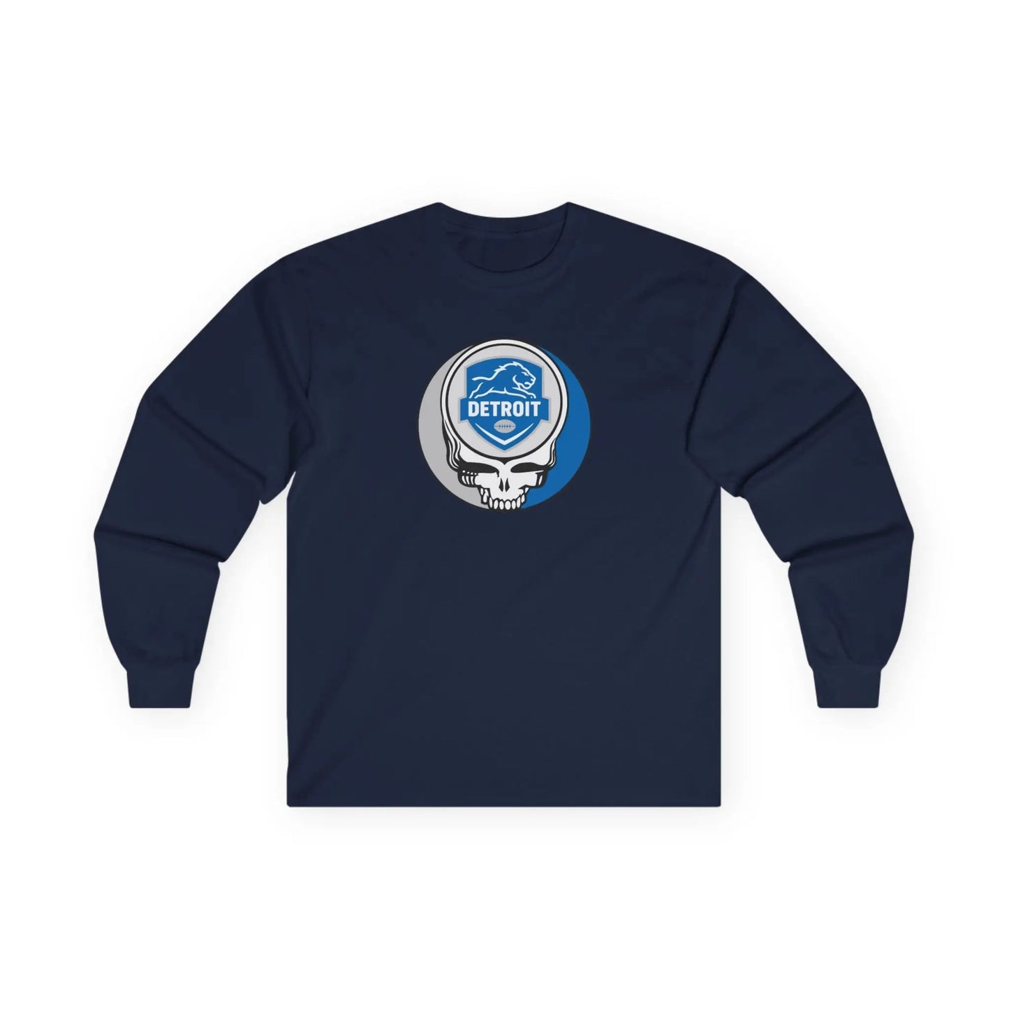 Steelie Ultra Cotton Long Sleeve Tee Eco-friendly Vintage-weight The Gridiron Collection Detroit Edition