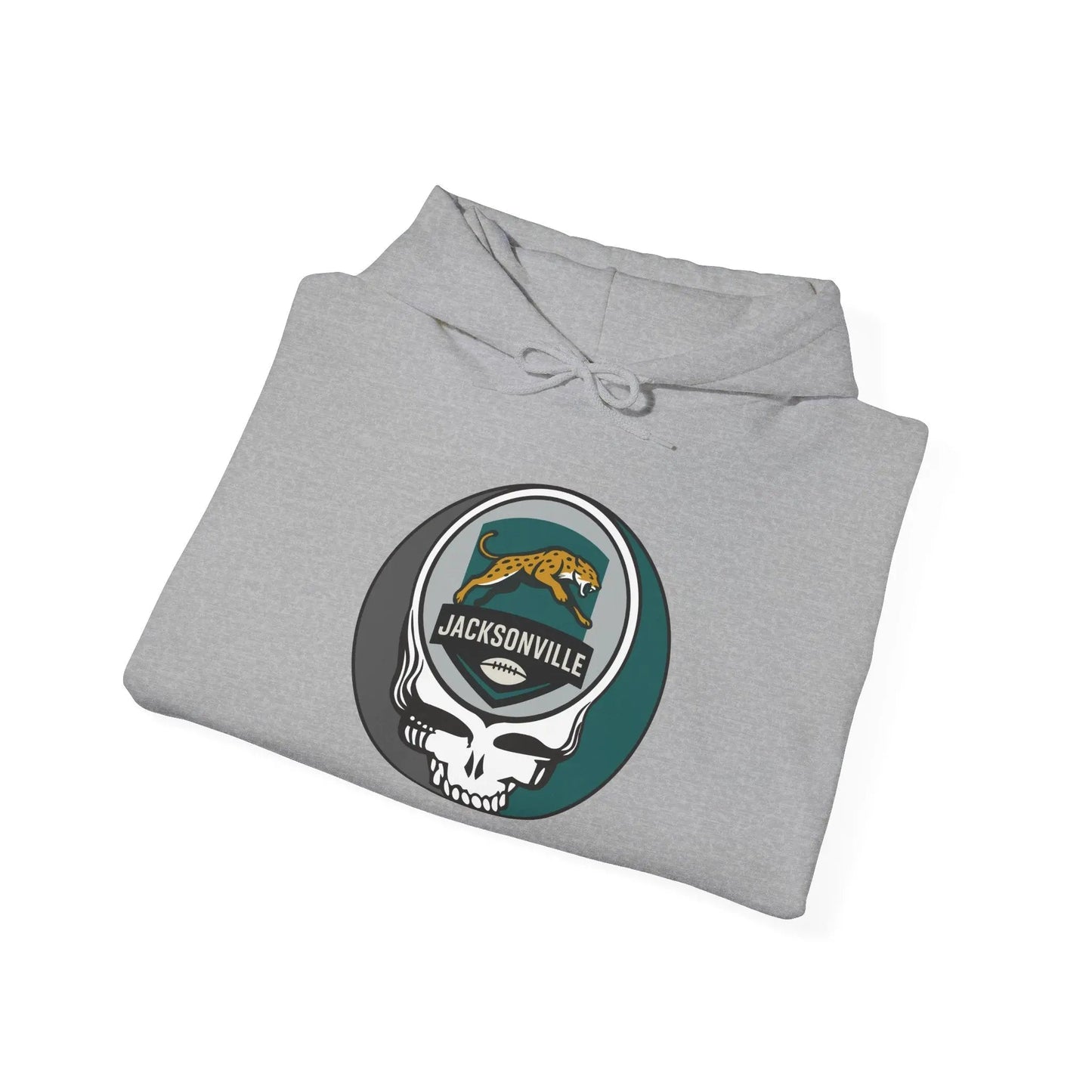 Jacksonville Jaguars Stealie Grateful Dead Hooded Sweatshirt NFL The Gridiron Collection