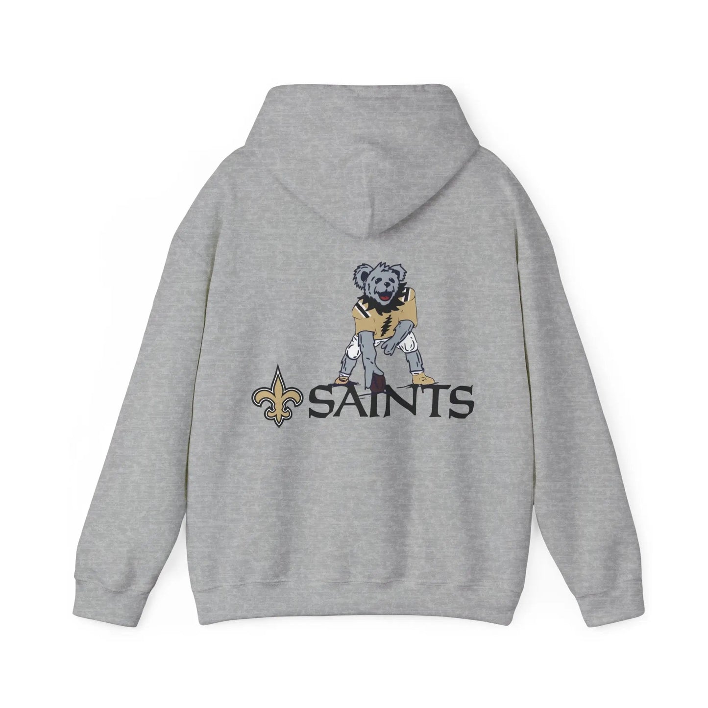 New Orleans Saints Dancing Bear Unisex Hoodie Two-Sided The Gridiron Collection