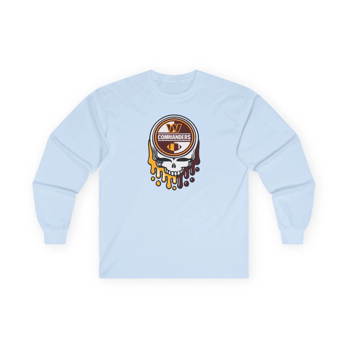 Washington Commanders Grateful Dead Ultra-Cotton Long Sleeve Tee The Gridiron Collection