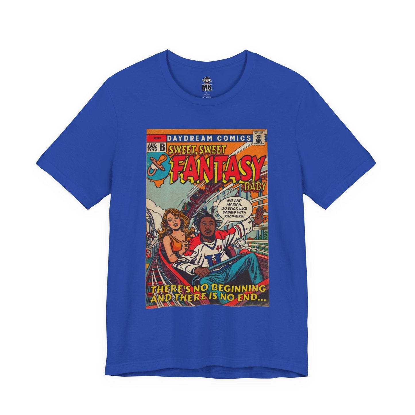 Unisex Jersey Short Sleeve Tee Soft Cotton Fantasy Remix Bella+Canvas