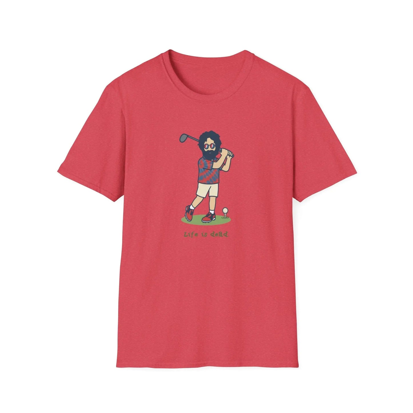Life is Dead Golfing Jerry T-Shirt Grateful Dead