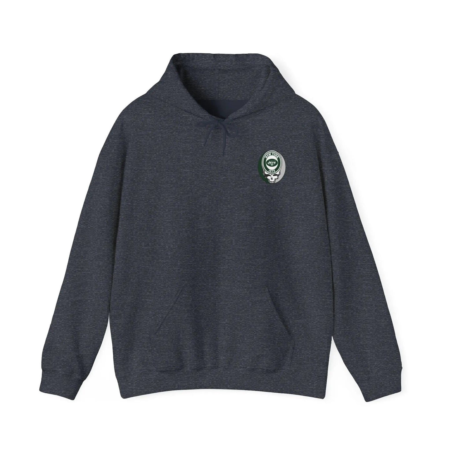 New York Jets Dancing Bear Unisex Hoodie Two-Sided The Gridiron Collection