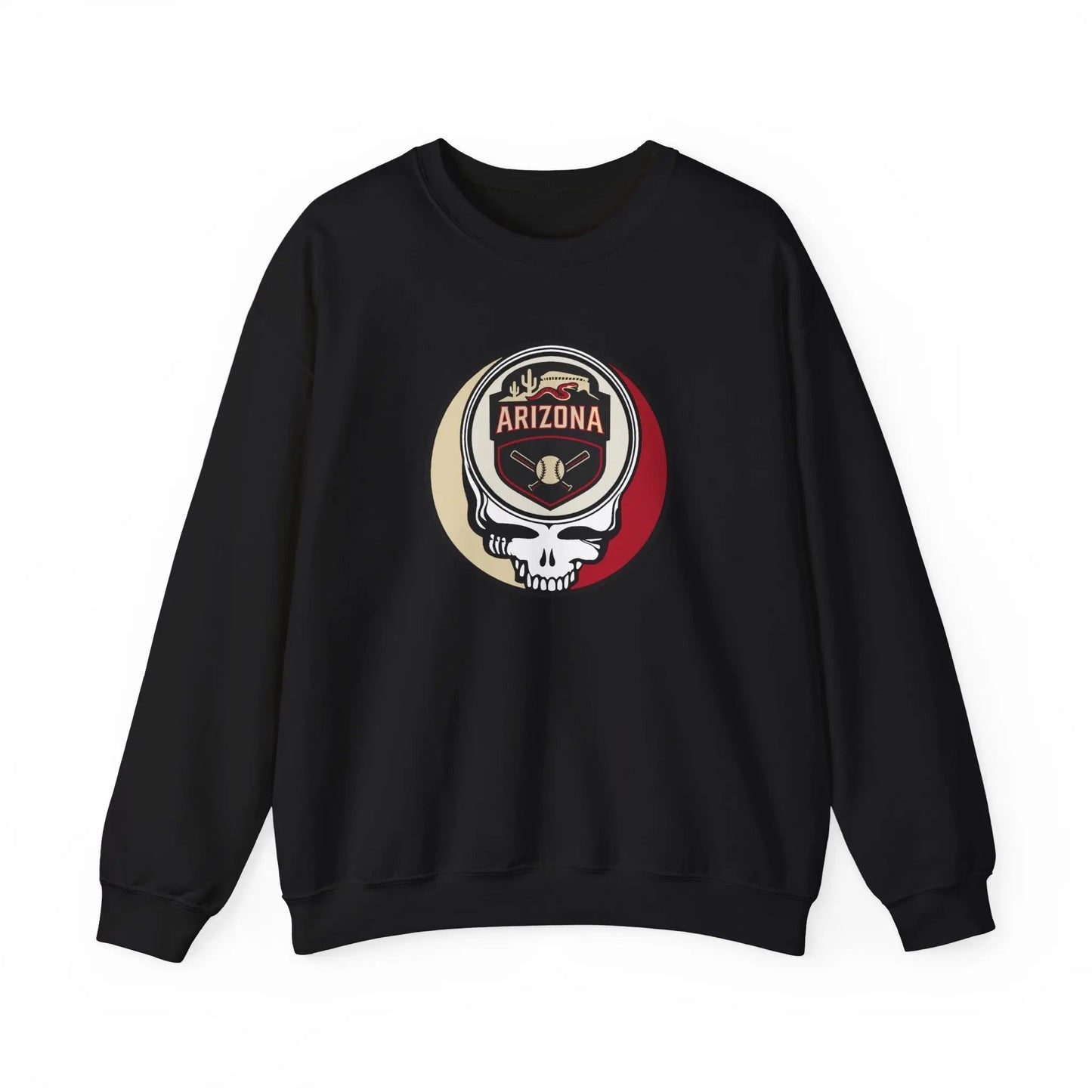 Grateful Dead Stealie Arizona Baseball Edition Crewneck Sweatshirt MLB