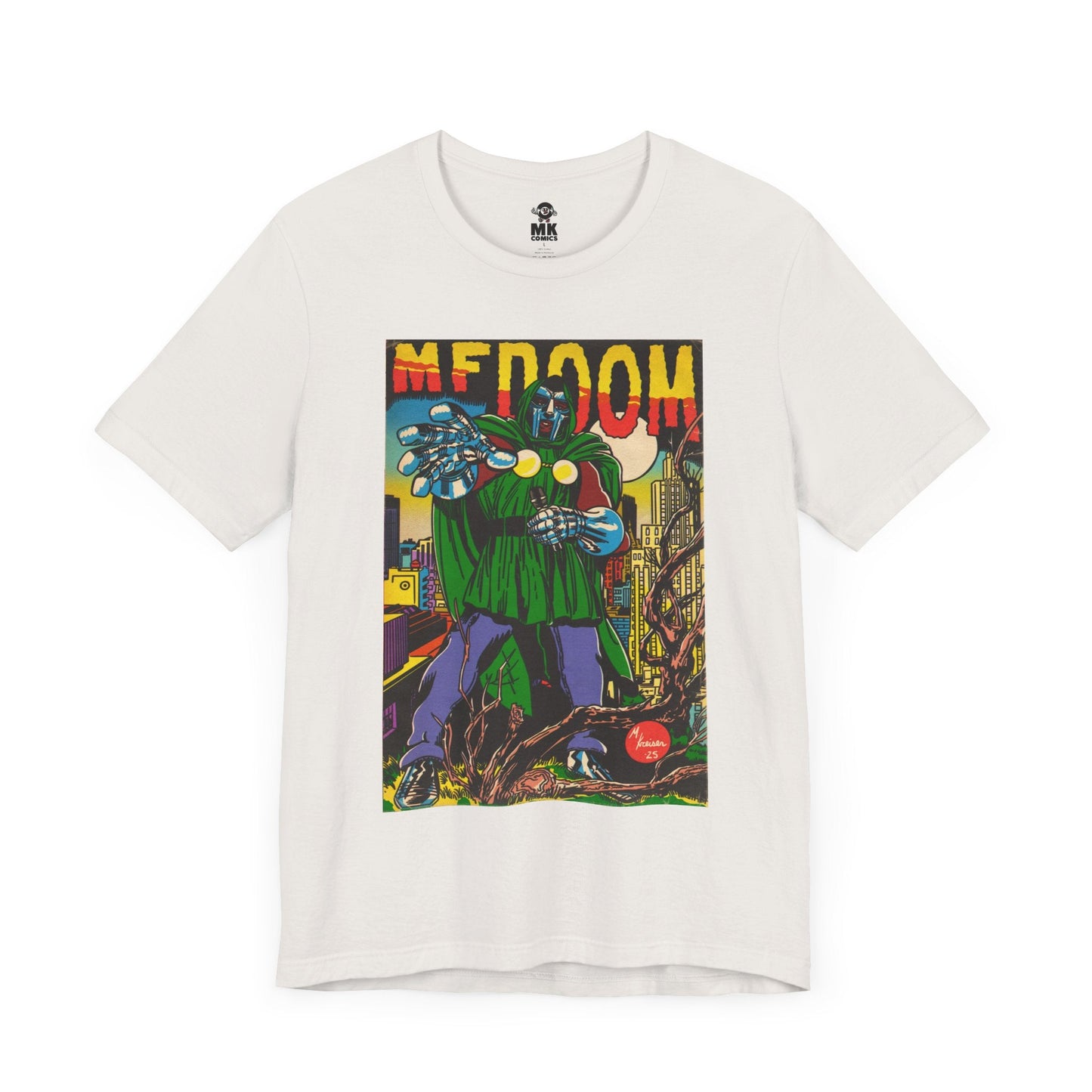 DOOM Comic Book Art Unisex Jersey T-Shirt