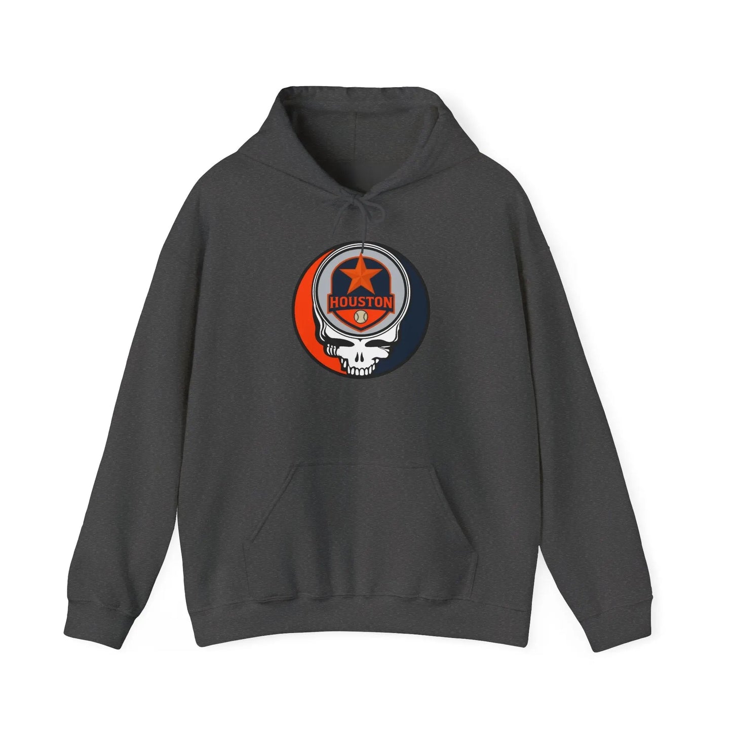 Houston Baseball Edition Grateful Dead Unisex Heavy Blend Hoodie - Hooded Sweatshirt