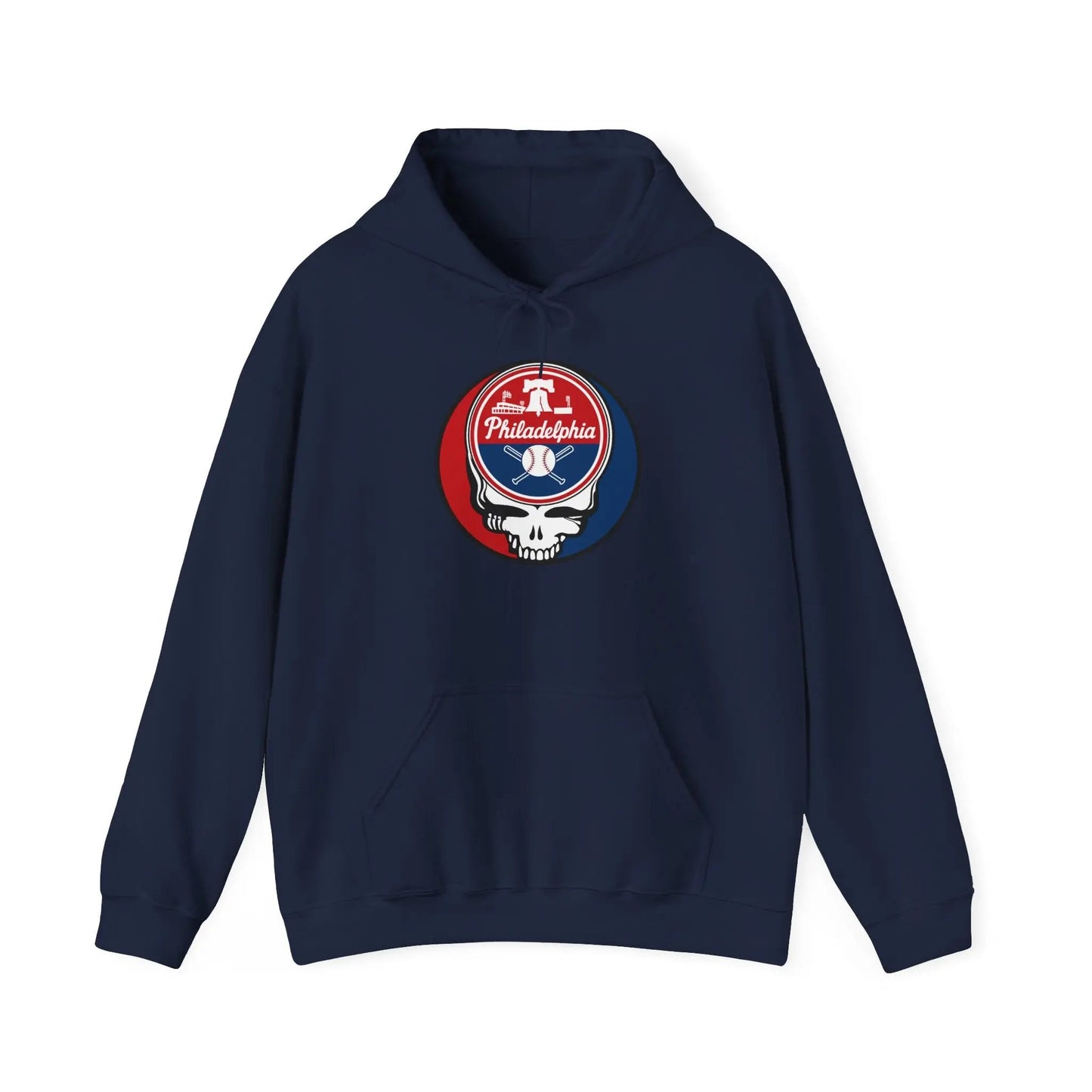 Grateful Dead Hoodie Philadelphia Baseball Edition Unisex Heavy Blend MLB