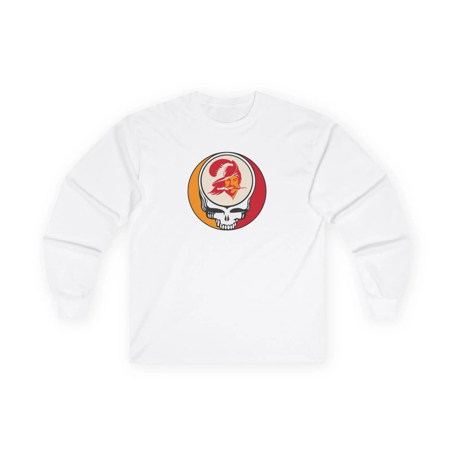 Tampa Bay Bucaneers Stealie Ultra Cotton Long Sleeve Tee The Gridiron Collection
