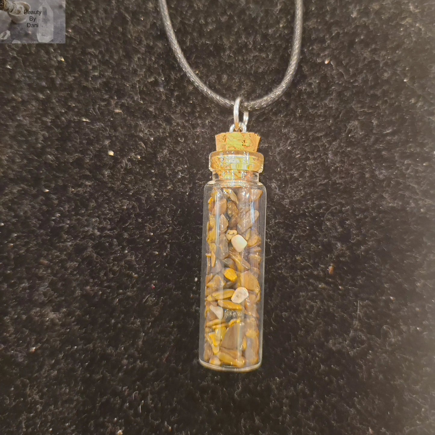 Tiger's Eye Adjustable Healing Necklace Beauty by Dani
