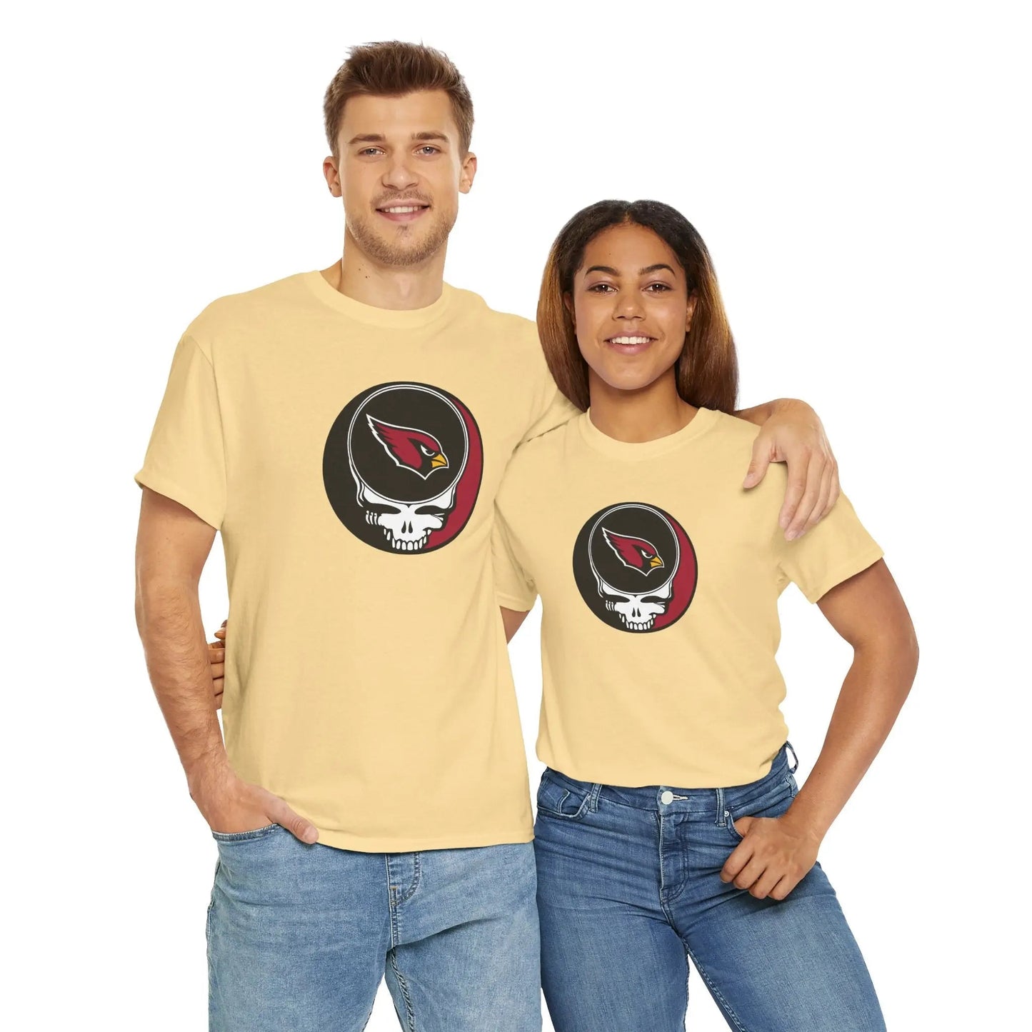 Arizona Cardinals Grateful Dead Steal Your Face T-Shirt NFL