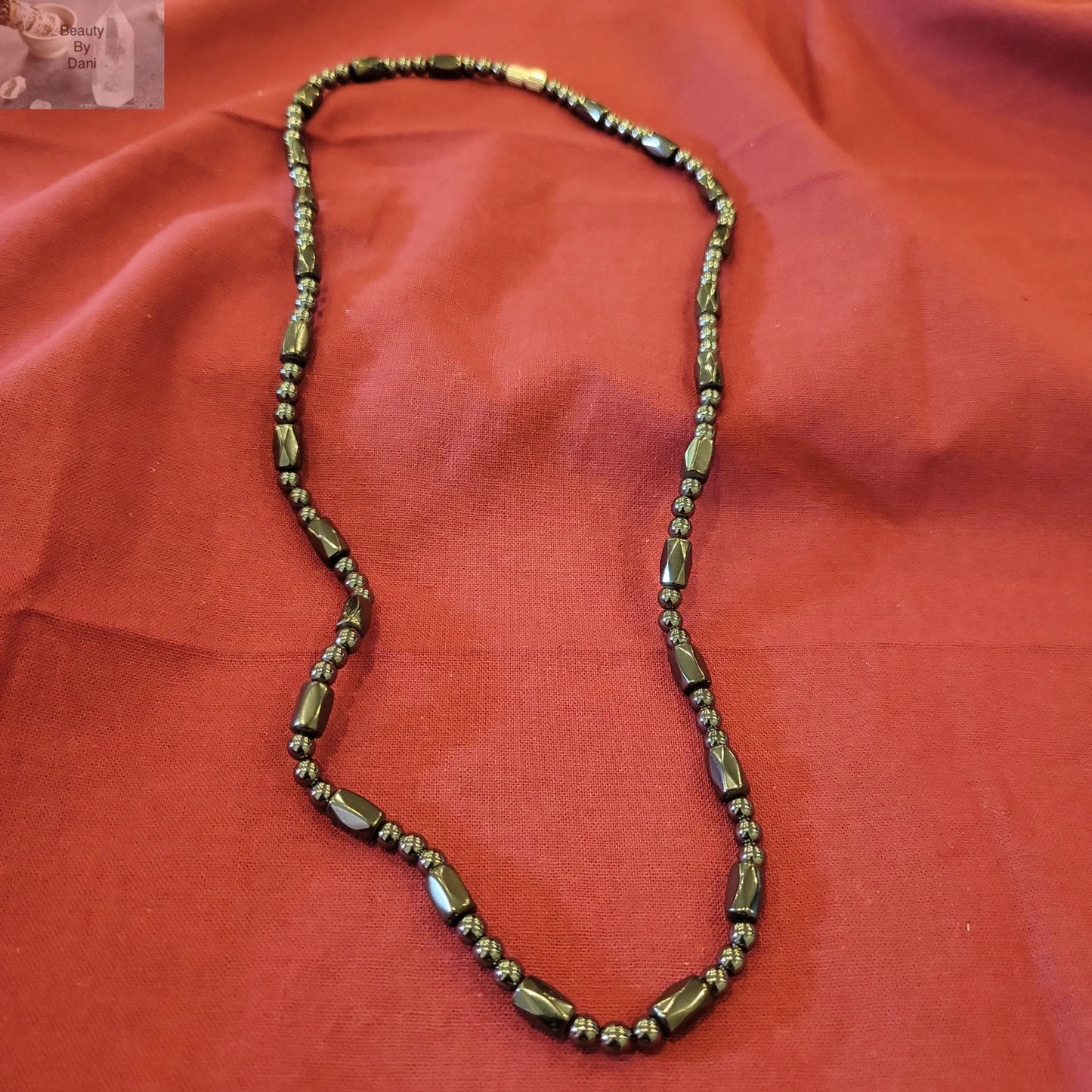 Magnetized Hematite 20 Inches Necklace
