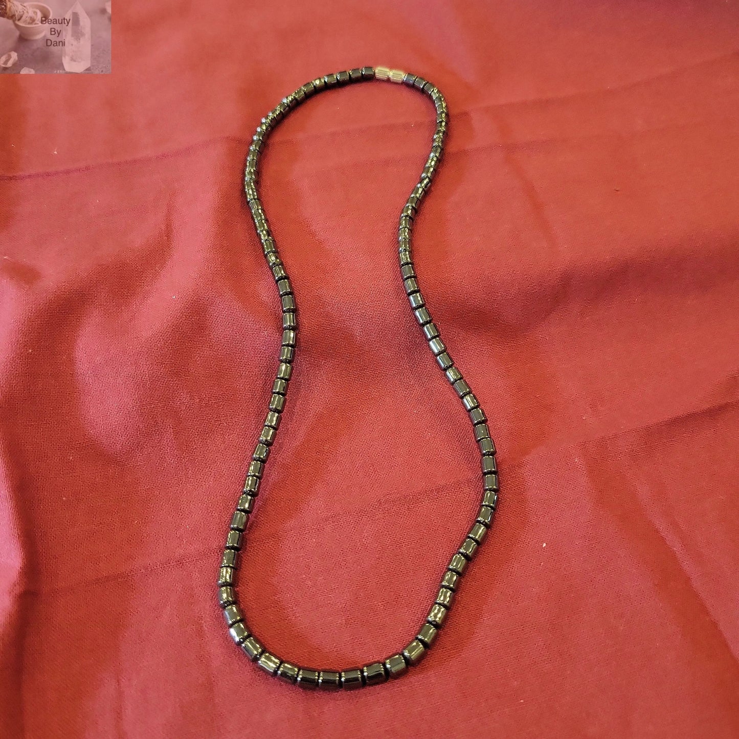 Hematite Grounding Necklace Polished Beads Jewelry