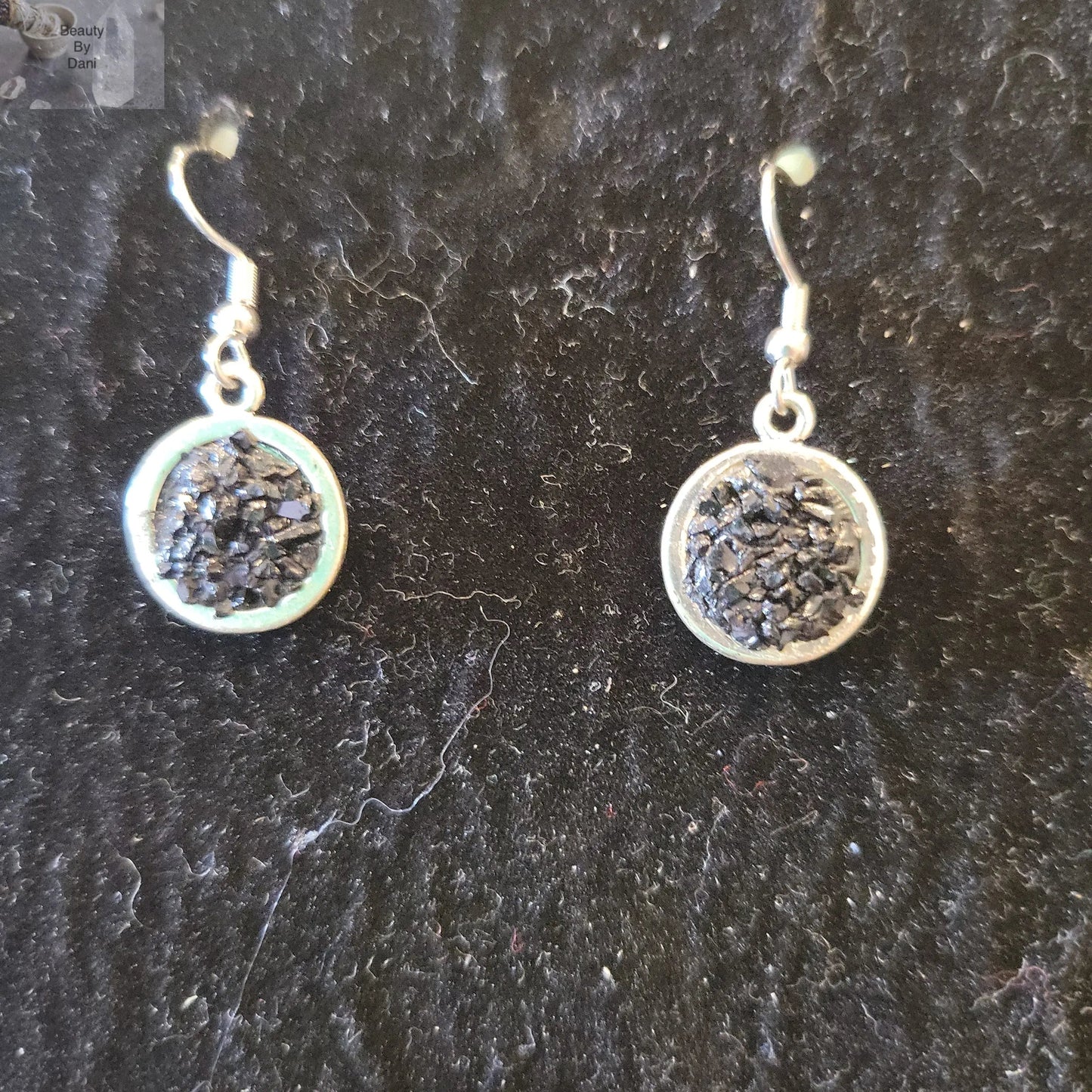 Elegant Obsidian Lightweight Earrings by Beauty by Dani