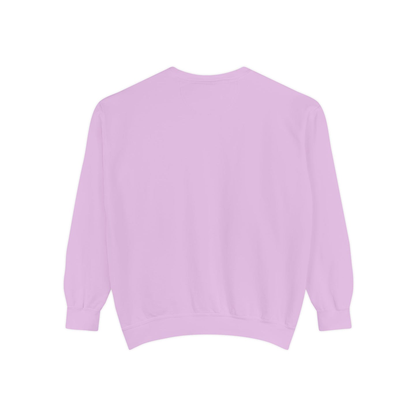 Unisex Garment-Dyed Sweatshirt - Chill Vibes with STRAWBERIFY Text