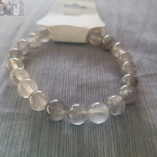 Rutillated Quartz Natural Gemstone Bracelet