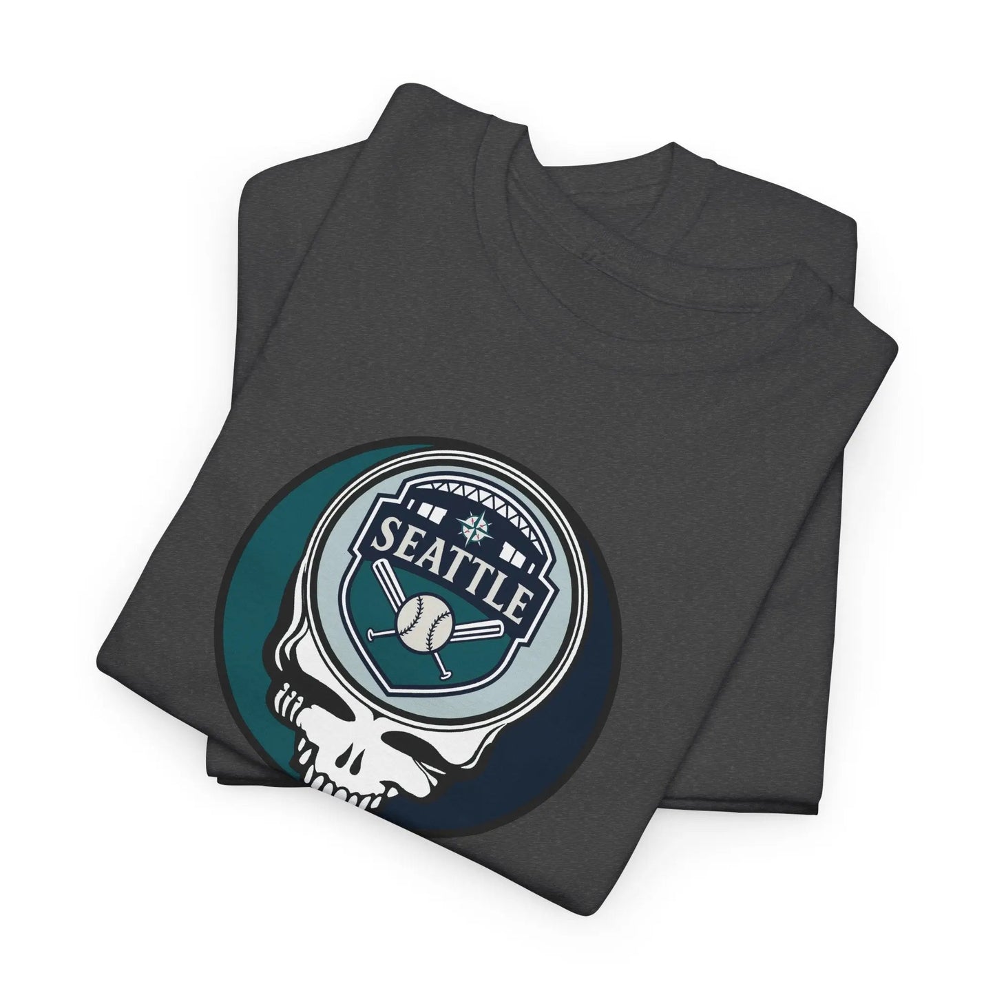 Seattle Mariners Grateful Dead Steal Your Face T-Shirt The Ballpark Collection