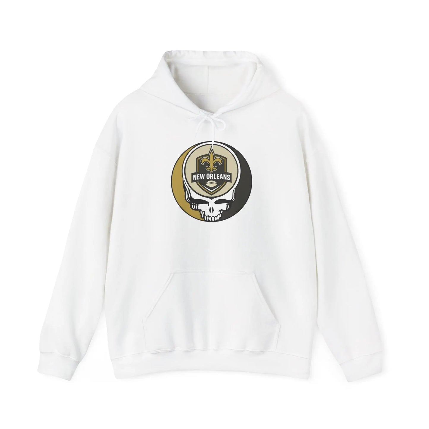New Orleans Saints Stealie Grateful Dead Hooded Sweatshirt NFL The Gridiron Collection
