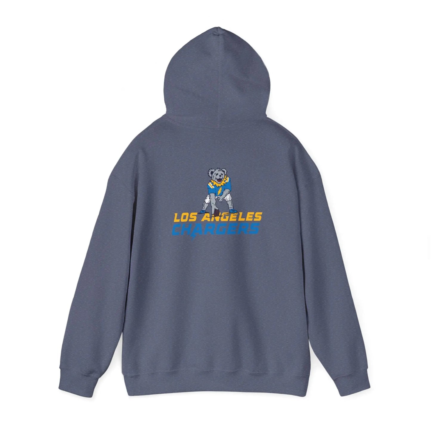 Los Angeles Chargers Dancing Bear Unisex Hoodie Two-Sided The Gridiron Collection