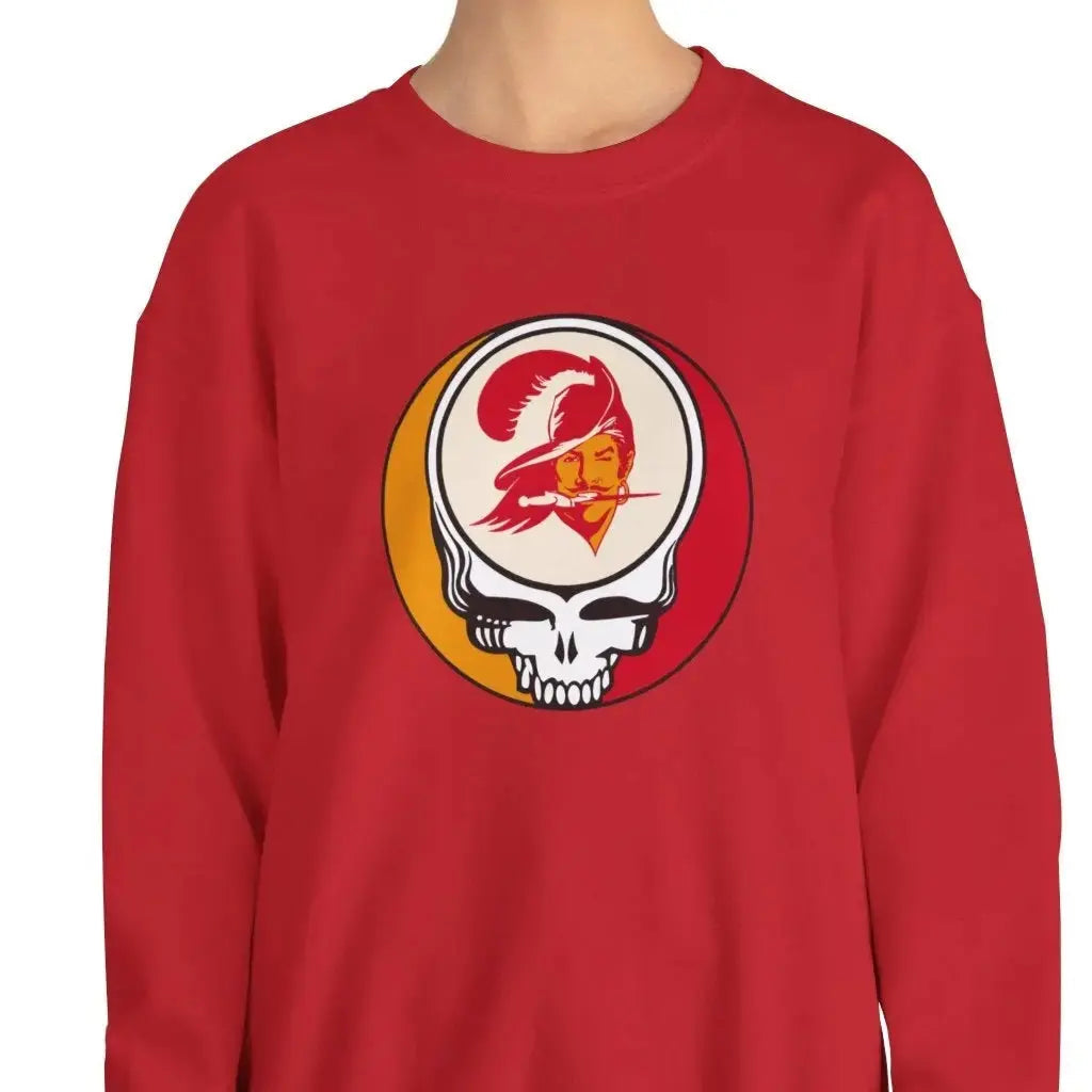Grateful Dead Stealie Crewneck Sweatshirt Unisex Heavy Blend Gildan