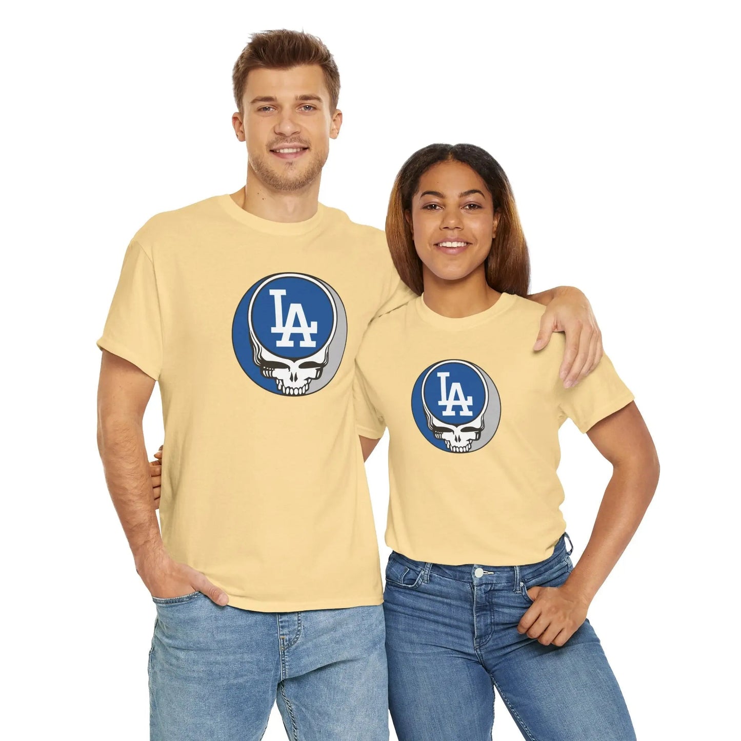 Los Angeles Dodgers Steal Your Face T-Shirt Baseball Edition The Ballpark Collection