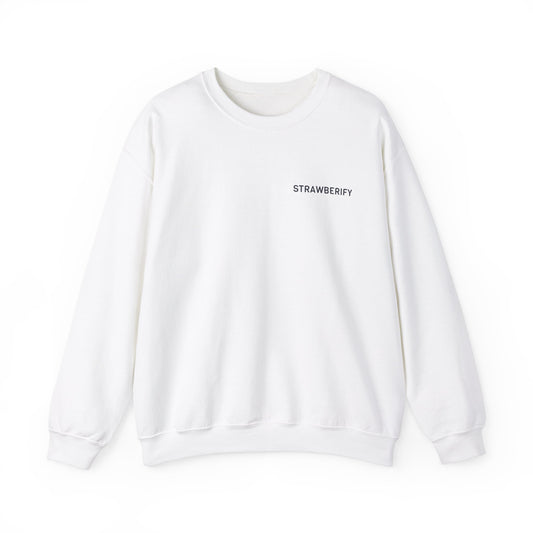 Cozy Unisex Crewneck Sweatshirt Heavy Blend 'STRAWBERIFY'