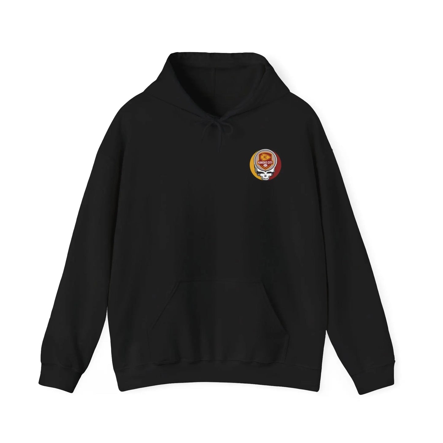 Kansas City Chiefs Dancing Bear Unisex Two-Sided Hoodie The Gridiron Collection