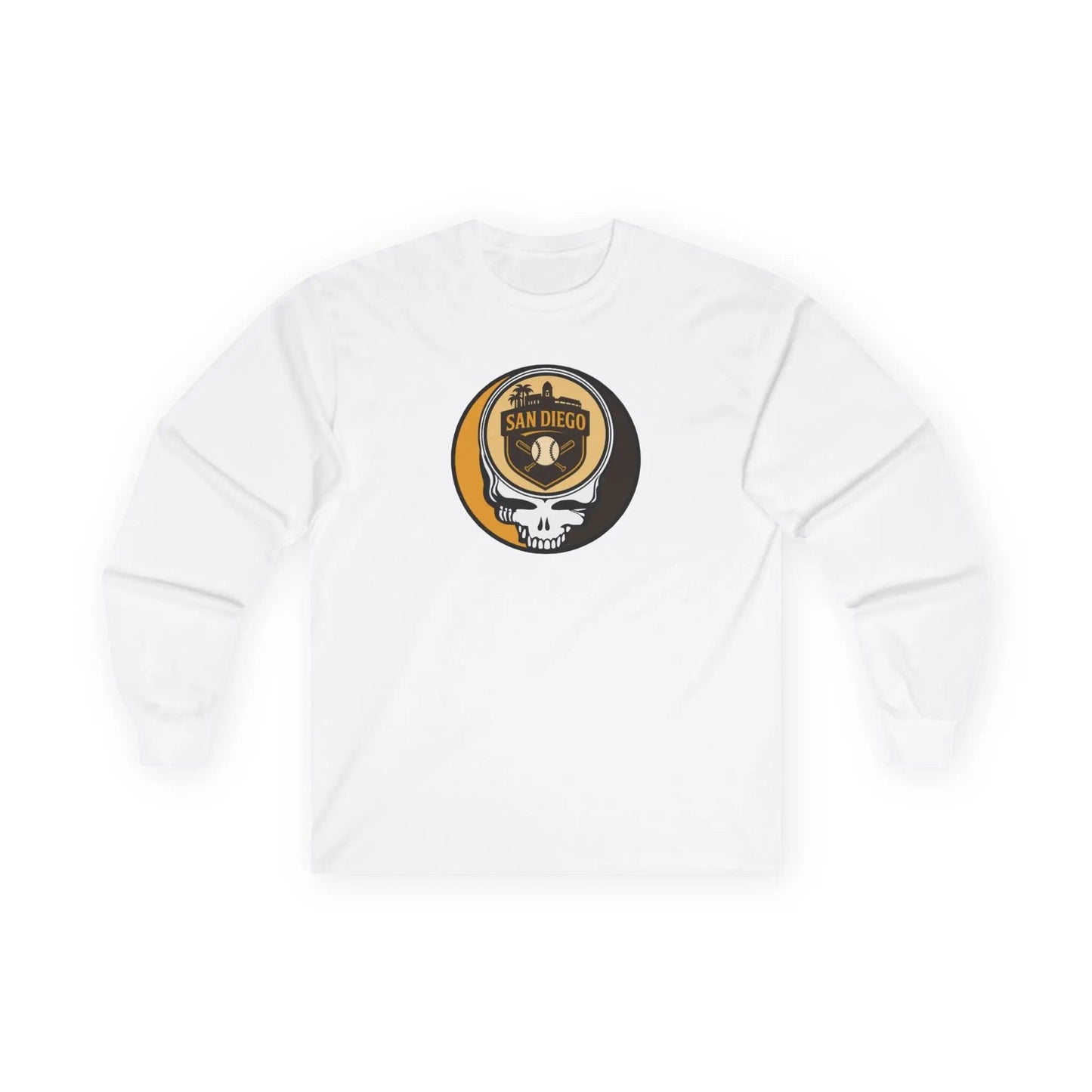 San Diego Baseball Edition Stealie Grateful Dead Long Sleeve Tee MLB