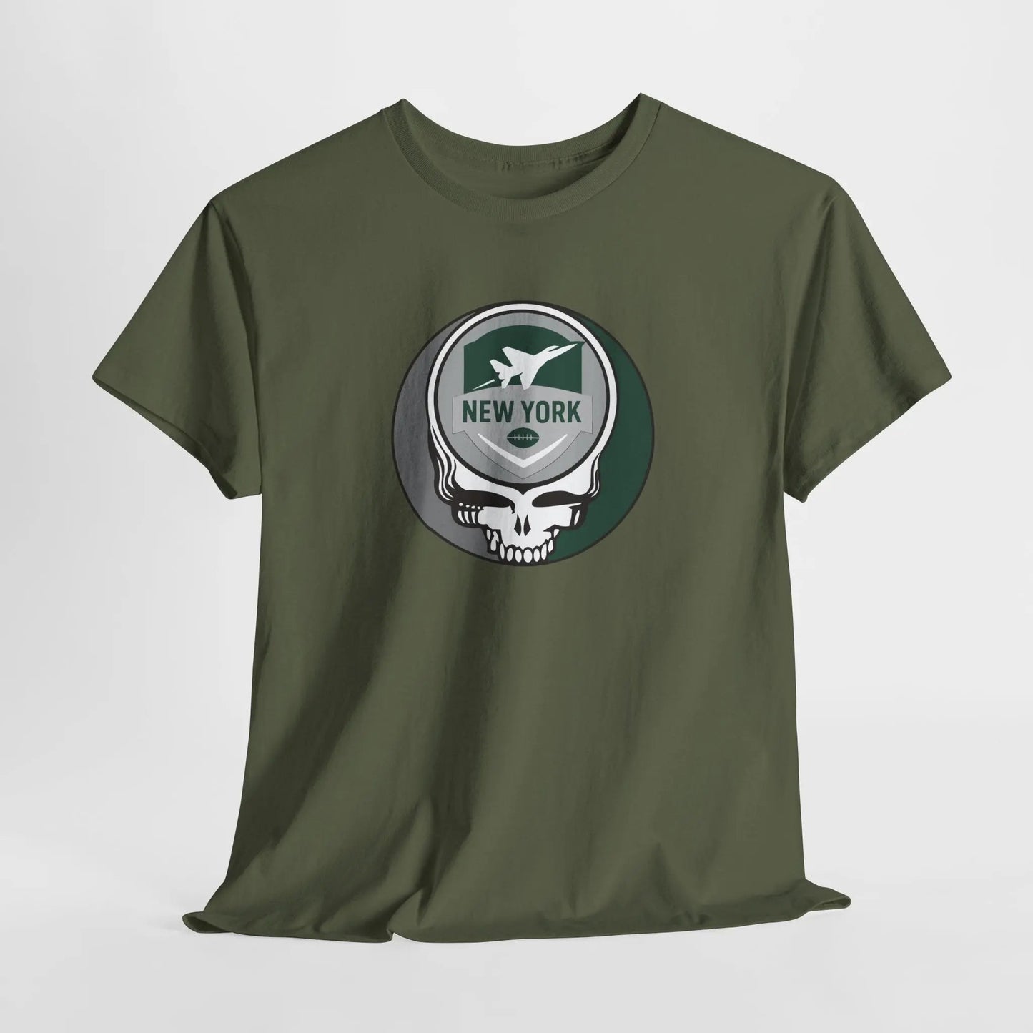 New York Jets Stealie Unisex T-Shirt Gridiron Collection