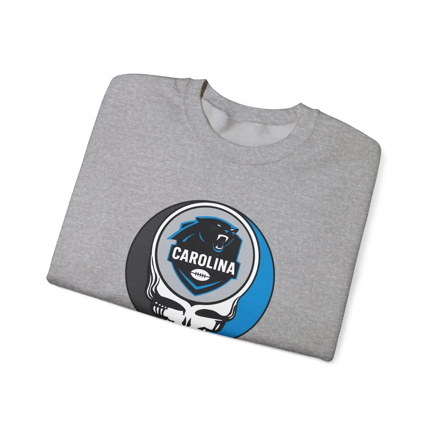 Carolina Panthers Stealie Grateful Dead Crewneck Sweatshirt NFL The Gridiron Collection