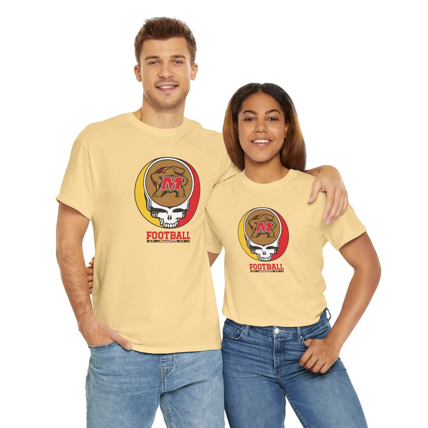 Maryland Terrapins Football Grateful Dead T-Shirt The Gridiron Collection