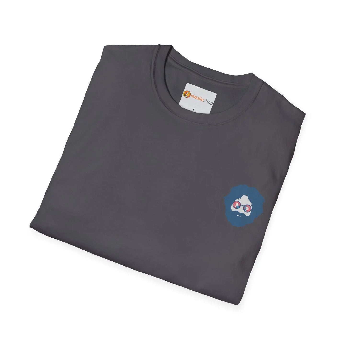 Tie Dye Sunburst Two-Sided Grateful Dead T-Shirt Life is dead.
