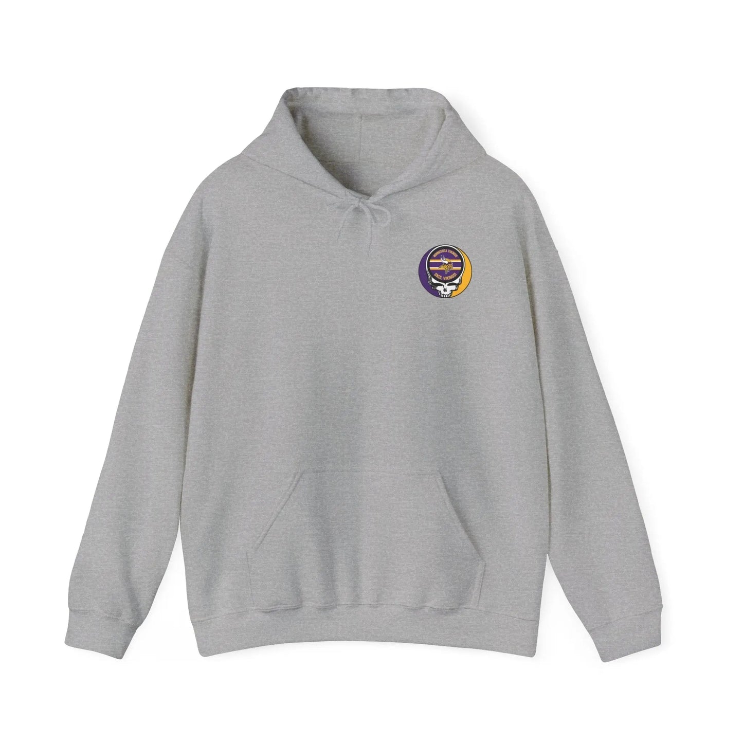 Minnesota Vikings Dancing Bear Two-Sided Unisex Hoodie The Gridiron Collection
