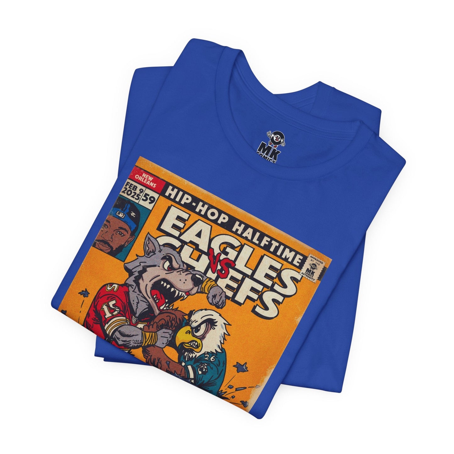 2025 Halftime - Eagles vs Chiefs - Unisex Jersey Short Sleeve Tee